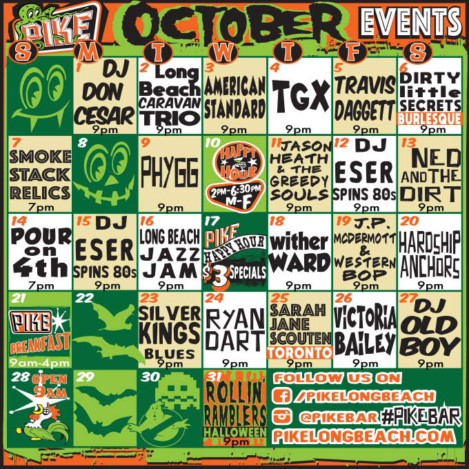 Pike Events_October_Online_Image Pike Calendar